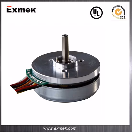 Motor sin escobillas CC con rotor externo de 6500 rpm y 50 mnm (EF045AS200)